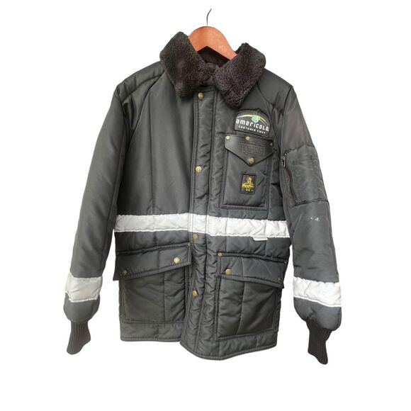 Refrigiwear M Iron-Tuff Enhanced Visibility Siberian 0343 work jacket -50F - Picture 1 of 6